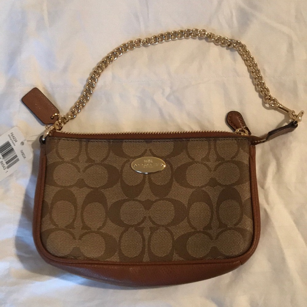 Coach large wristlet